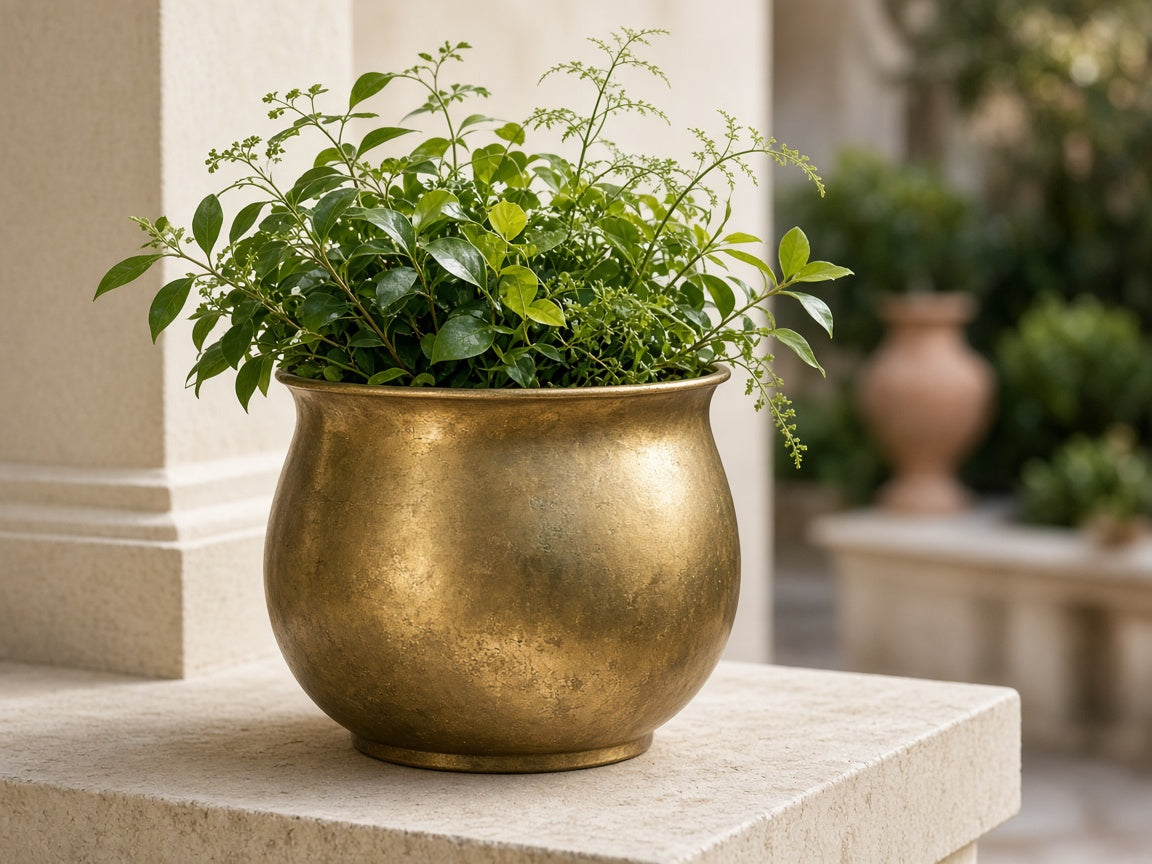 Brass Planter
