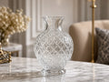 Diamond-Cut Statement Vase